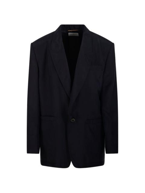 single-breasted blazer