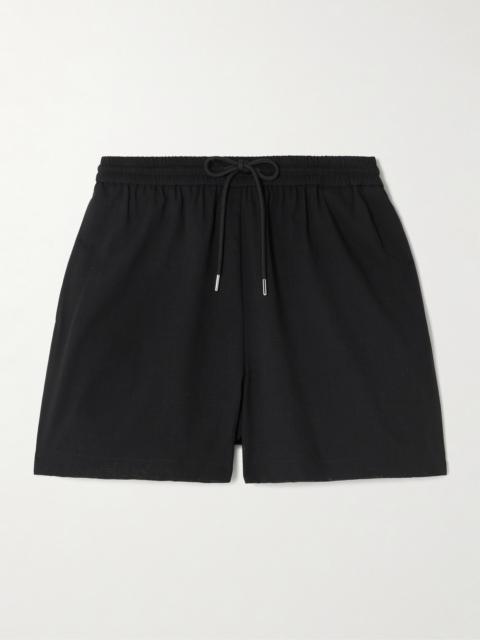 Wool-blend Shorts