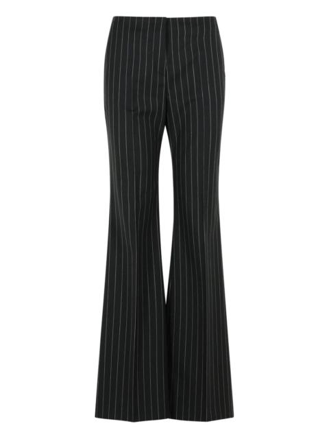 vertical stripe trousers