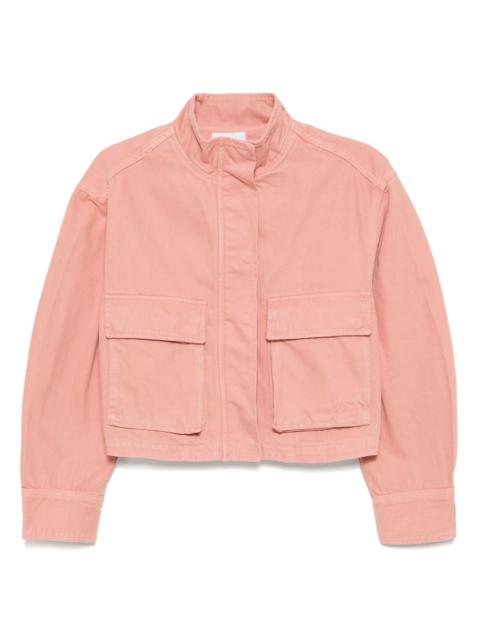 cropped workwear jacket