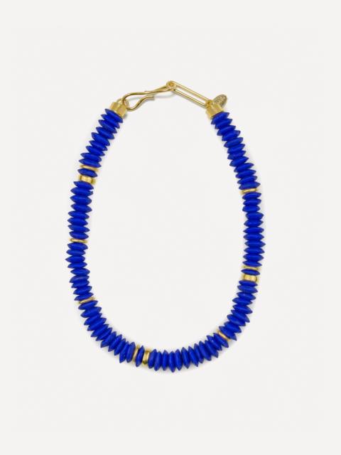 Gold-Plated Laguna Bead Necklace