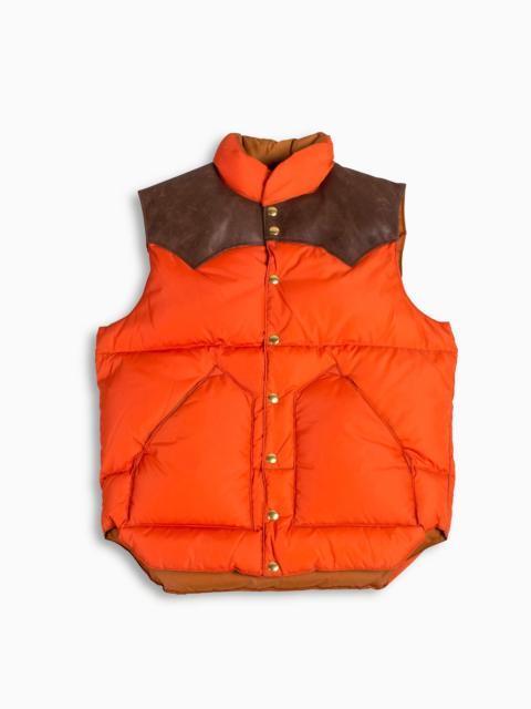 x Rocky Mountain Featherbed Nylon Down Vest Brick