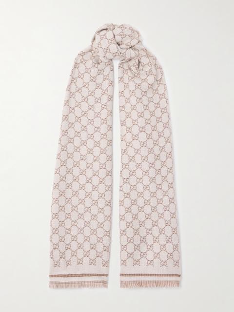 Wool-jacquard Scarf