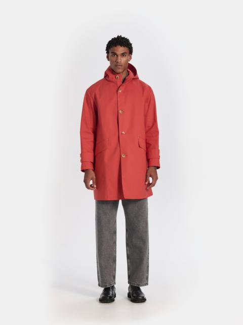 Humbie Raintec Mid Length Hooded Coat