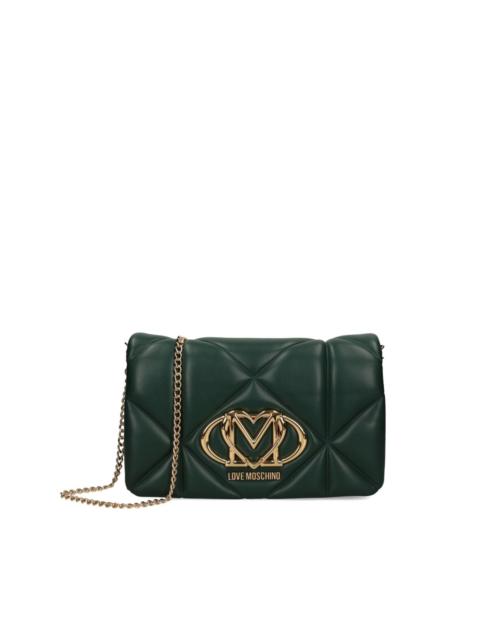 quilted chain shoulder bag