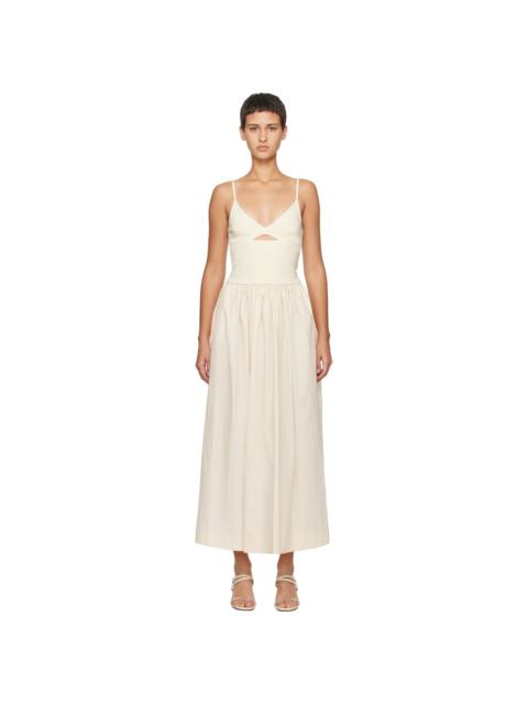 Off-White Tri Knit Maxi Dress