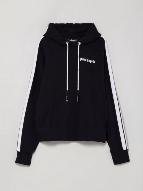 BLACK TRACK HOODIE
