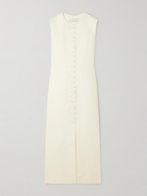 Maha Linen Midi Dress