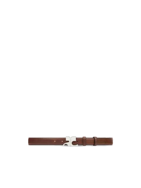 logo-buckle belt