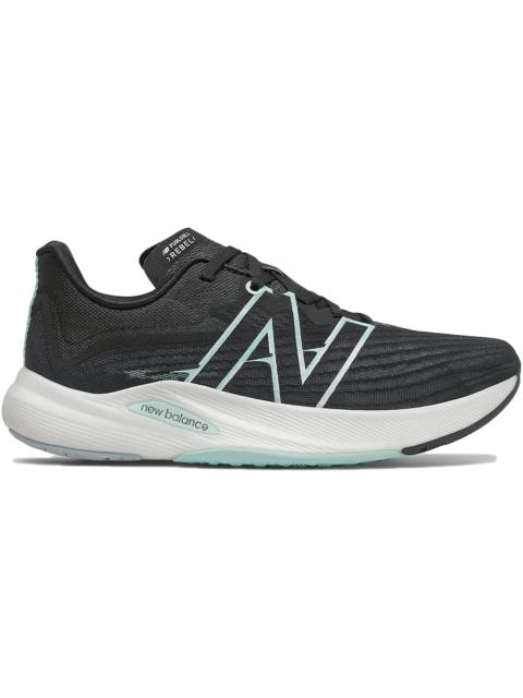 New Balance FuelCell Rebel v2 Black White Mint (Women's)