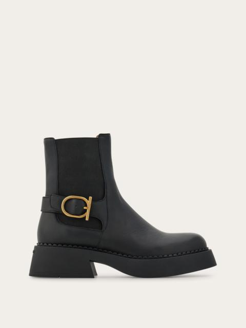 Gancini buckle Chelsea boot