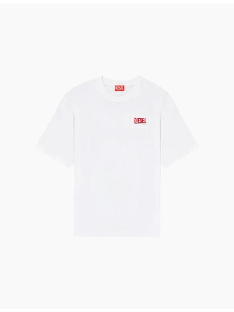 T-Boxt Bisk Brand-Print Cotton-Jersey T-Shirt