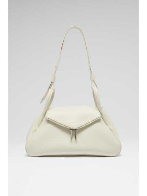 GEMINI SHOULDER BAG ALMOND NAPPA