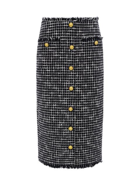 Tai Tweed Midi Skirt