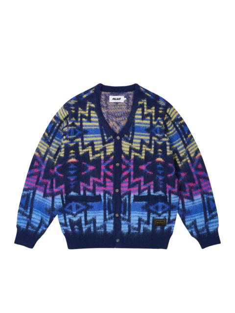 NAVAJO KNIT CARDIGAN BLUE