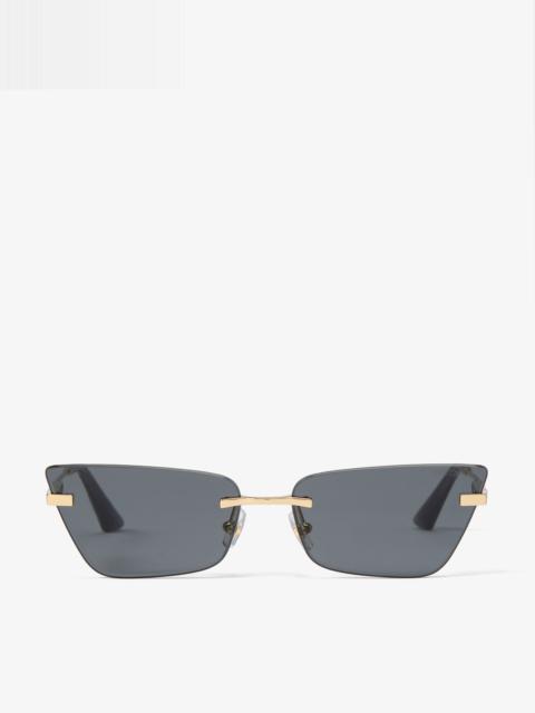 Soraya
Pale Gold Cat Eye Sunglasses