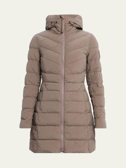 Clair Down Hooded Coat