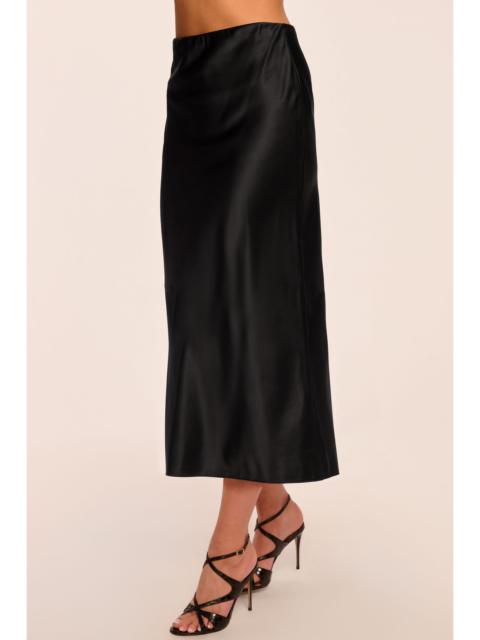 Krisia Silk Slip Midi Skirt