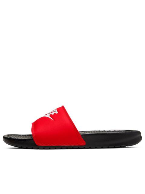 Nike Benassi JDI Slide 'Black University Red' 343880-026