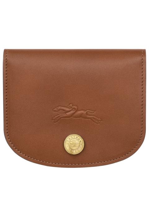 Épure Card holder Cognac - Leather