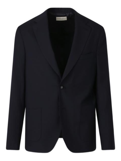 wool single-breasted blazer