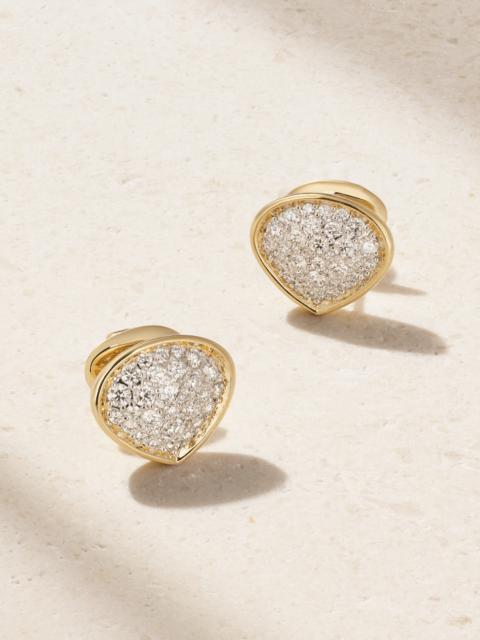 Trisola 18-karat Gold Diamond Earrings