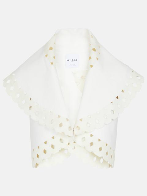 Alaïa Edition 2007 cutout cropped jacket