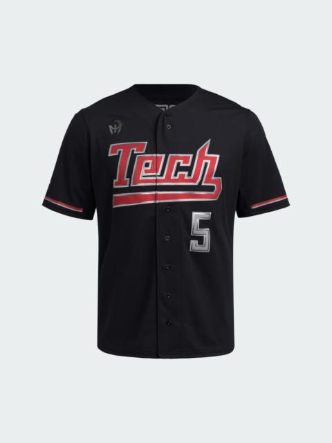 Texas Tech Strategy Full-Button Jersey
