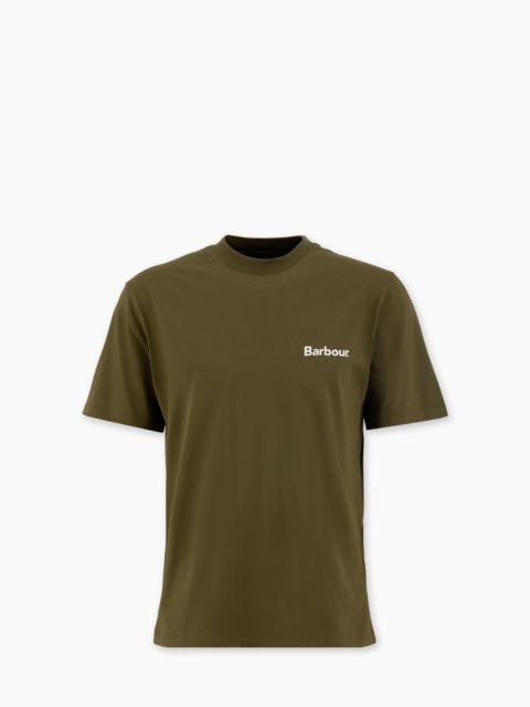 BARBOUR CAMBER OVERSIZED T-SHIRT MID OLIVE