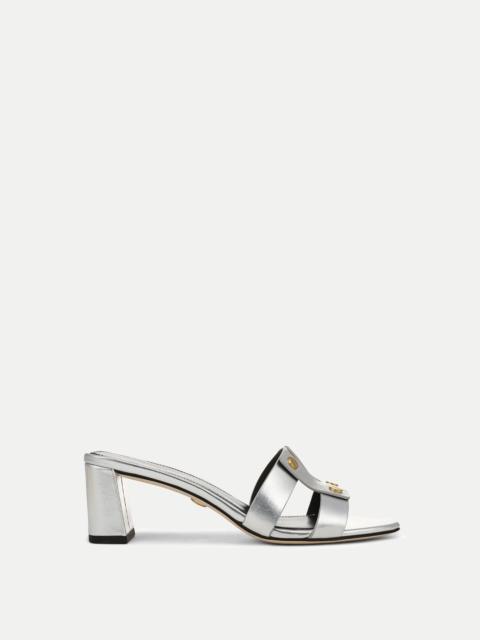 VIA SILVER SANDAL