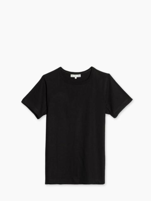 MERZ B. SCHWANEN 1950S CREW NECK TEE BLACK