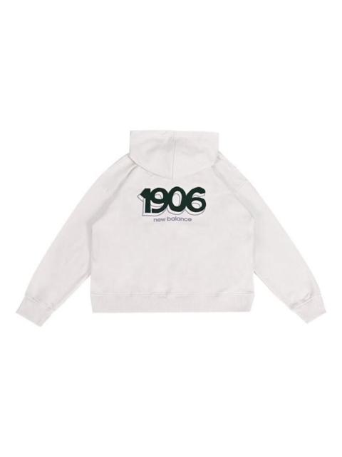 (WMNS) New Balance NBX Urban Remix Knit Full Zipper Hoodie 'Light Cream' AWJ33309-CIC