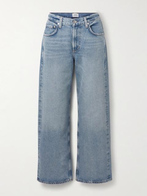 Lindz Low-rise Straight-leg Jeans