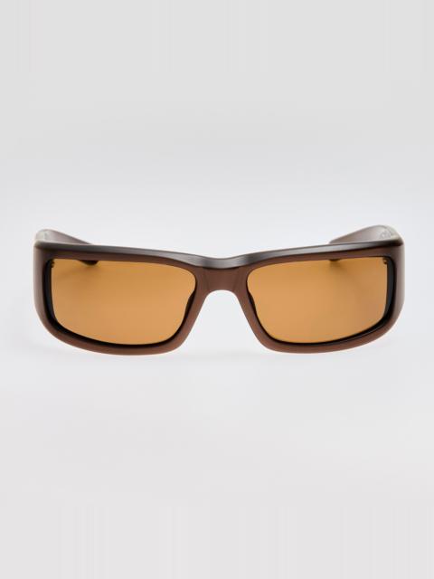 Aero Sunglasses in Metallic Bronze