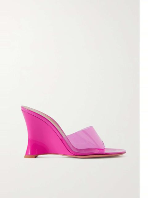 【関税込み】Gianvito Rossi ピンク Futura ミュール Gianvito Rossi - Gianvito Rossi(ジャンヴィト・ロッシ