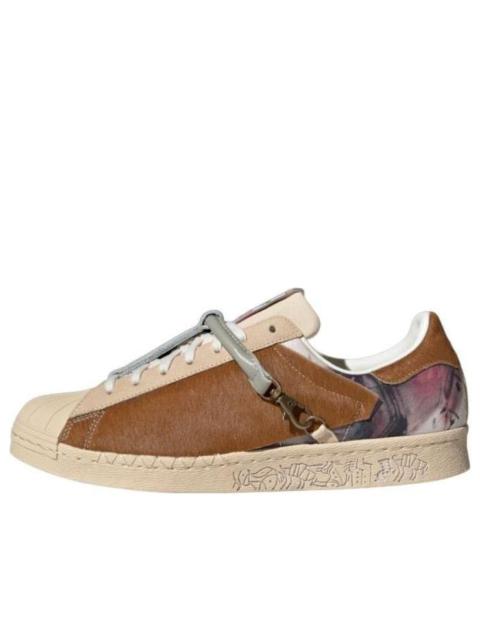 adidas originals Superstar 80s x Han Meilin 'Cream Brown' ID4383