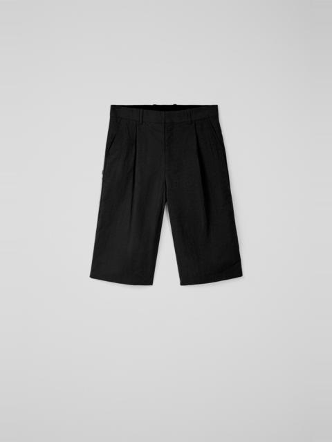 Black Technical Suit Shorts