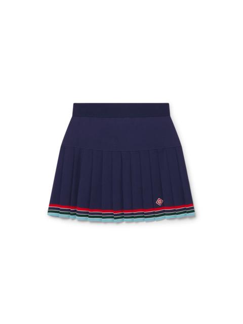 Baseball Pleated Skirt | Casablanca Paris