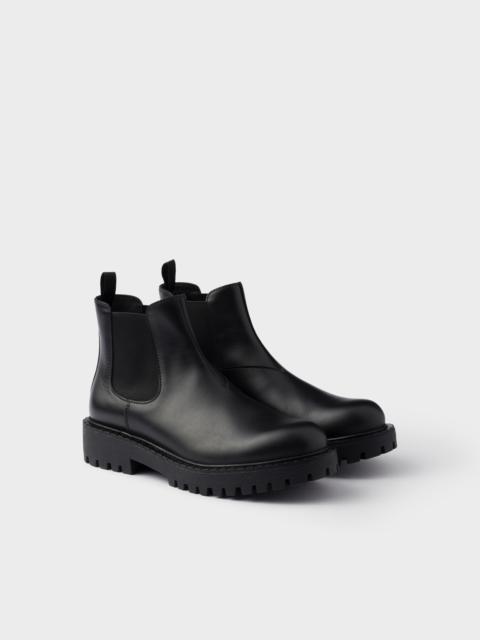 Leather Chelsea boots