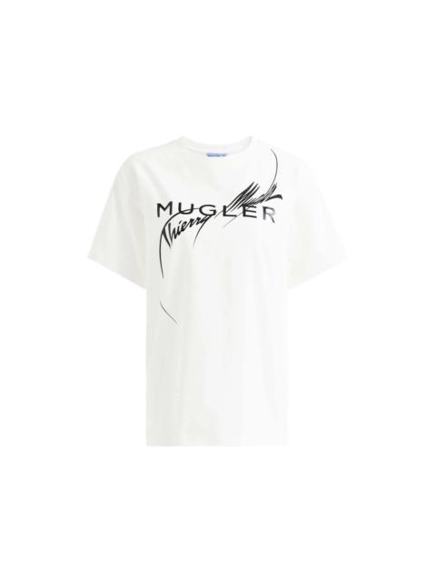 Mugler H&M Printed T-shirt White