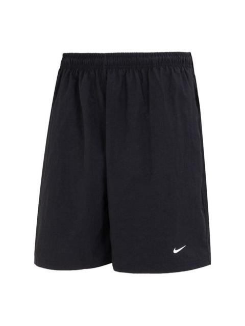 Nike Lab Solo Swoosh Shorts 'Black' DX0750-010