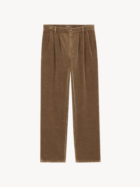 WIDE-LEG PANTS IN CORDUROY