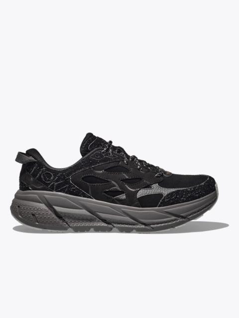 Elite Terrain System Clifton L Suede Shoes in Black/Satellite Grey