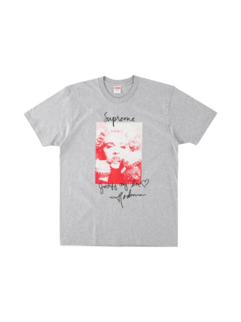 Supreme Madonna Tee Heather Grey