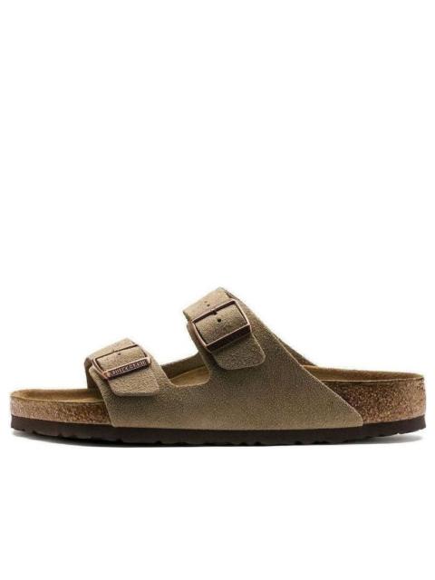 Birkenstock Arizona Soft Footbed Suede Leather 'Taupe' 0951301