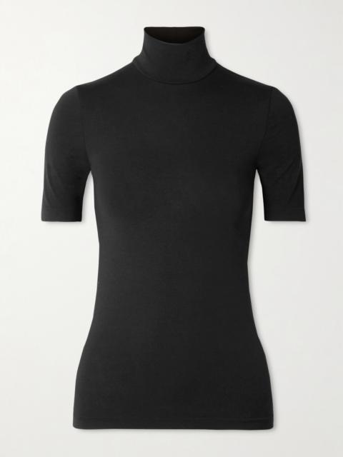 Aurora Modal-blend Jersey Turtleneck Top
