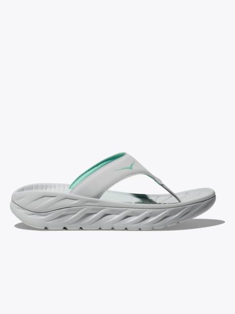 Women's Ora Recovery Flip Shoes in Cosmic Grey/Seafoam