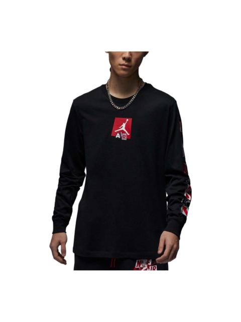 Air Jordan Brand Long Sleeve T-Shirt 'Black' FD7018-010