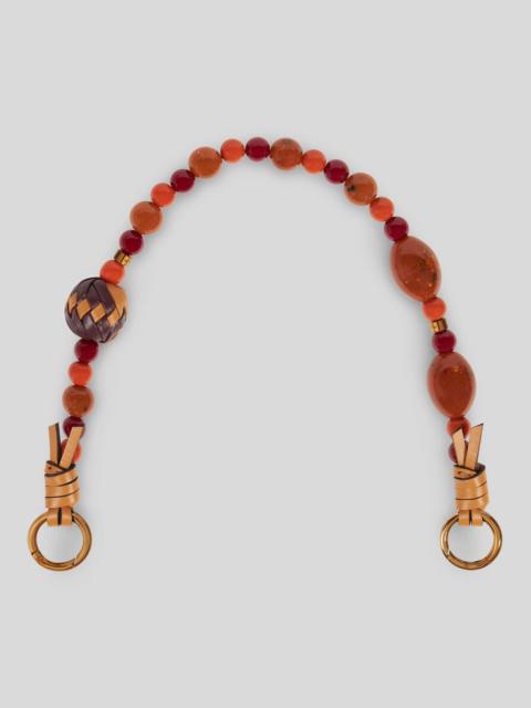 BAG HANDLE WITH MARBLES