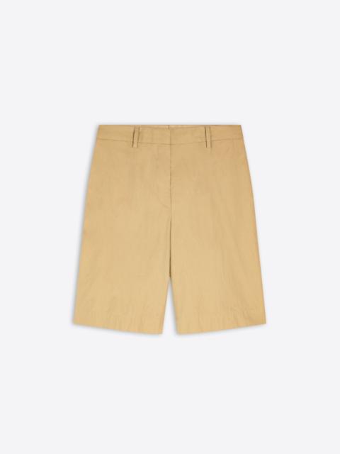 TAILORED COTTON SHORTS